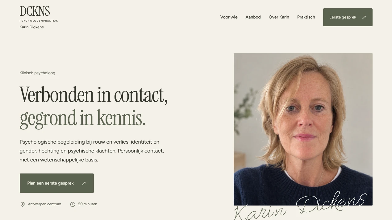 DCKNS — Karin Dickens — Psychologenpraktijk